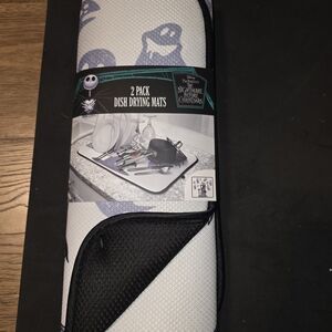 Nightmare Before Christmas Dish Drying Mats